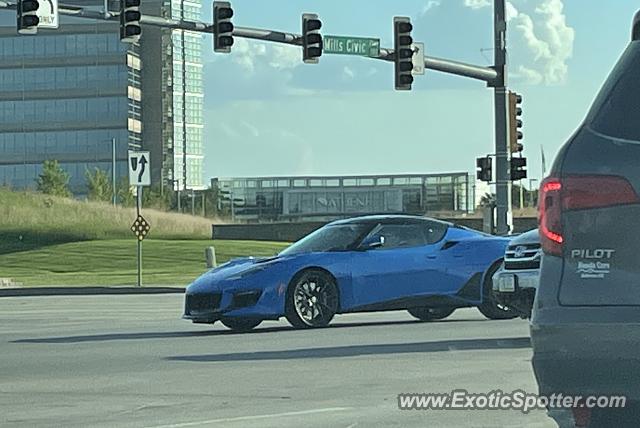 Lotus Evora spotted in West Des Moines, Iowa