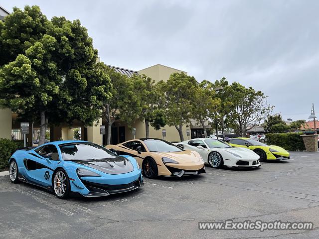Mclaren 600LT spotted in Del Mar, California