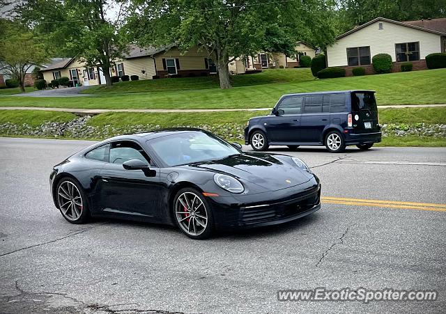Porsche 911 spotted in Bloomington, Indiana