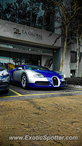 Bugatti Veyron spotted in Kuala Lumpur, Malaysia