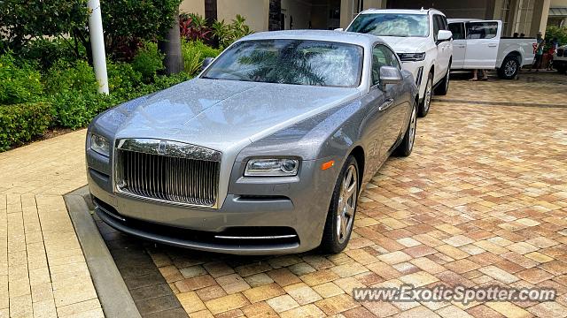 Rolls-Royce Wraith spotted in Key Largo, Florida