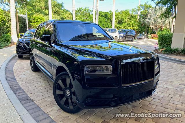 Rolls-Royce Cullinan spotted in Key Largo, Florida