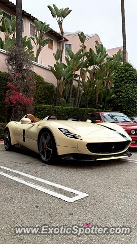 Ferrari Monza SP2 spotted in Beverly Hills, California