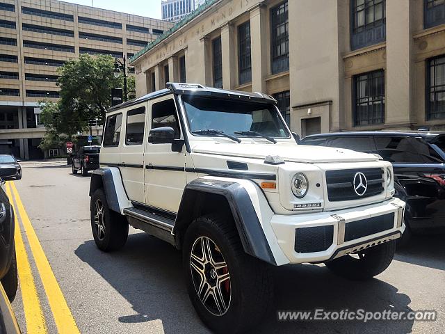 Mercedes 4x4 Squared spotted in Bloomfield Hills, United States