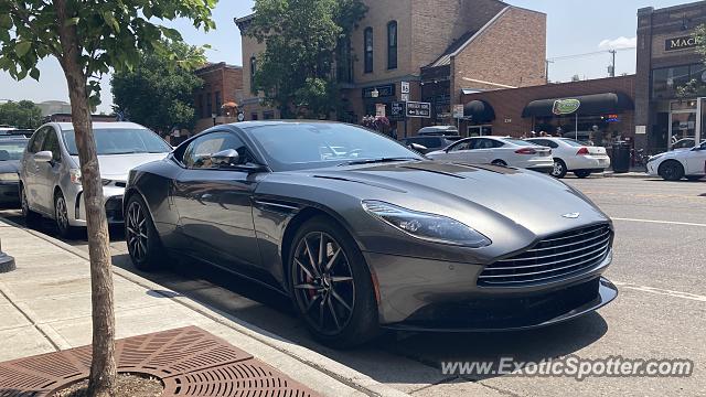 Aston Martin DB11 spotted in Bozeman, Montana
