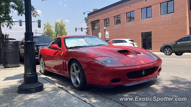 Ferrari 575M spotted in Montana, Montana