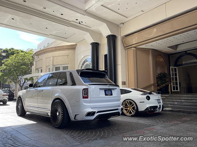 Rolls-Royce Cullinan spotted in Beverly Hills, California