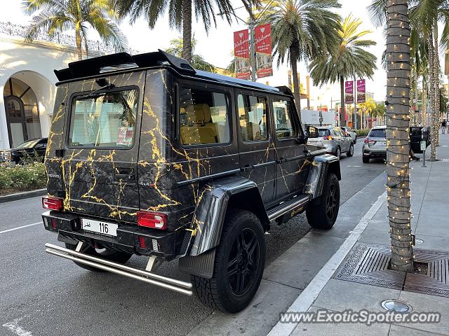 Mercedes 4x4 Squared spotted in Beverly Hills, California