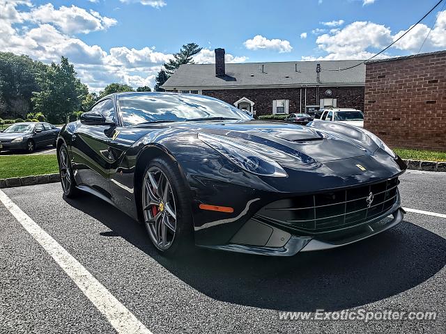 Ferrari F12 spotted in Warren, New Jersey