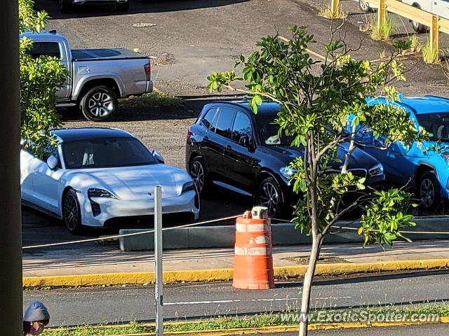 Porsche Taycan (Turbo S only) spotted in Bayamon, Puerto Rico