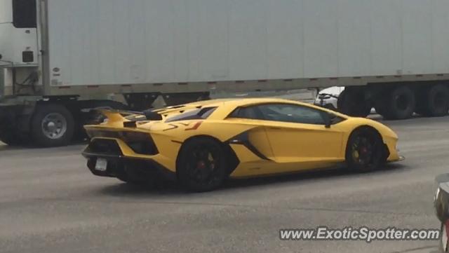 Lamborghini Aventador spotted in Kelowna, Canada
