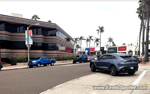 Aston Martin DBX spotted in San Diego, California