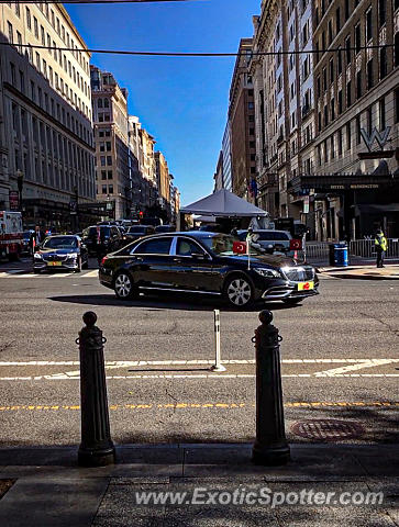 Mercedes Maybach spotted in Washington, DC, United States