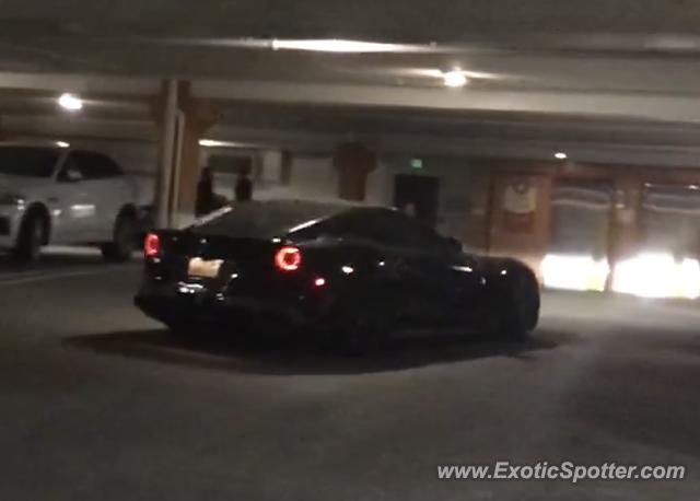 Ferrari F12 spotted in Beverly Hills, California