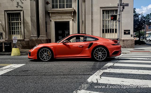 Porsche 911 Turbo spotted in Summit, New Jersey