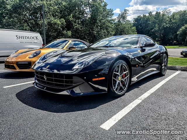 Ferrari F12 spotted in Warren, New Jersey