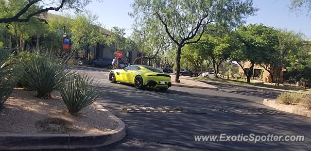 Aston Martin Vantage spotted in Scottsdale, Arizona