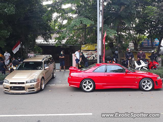 Nissan Skyline spotted in Jakarta, Indonesia