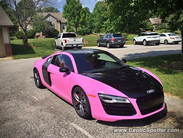 Audi R8 spotted in Bloomington, Indiana