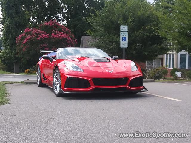 Chevrolet Corvette ZR1 spotted in Asheville, North Carolina