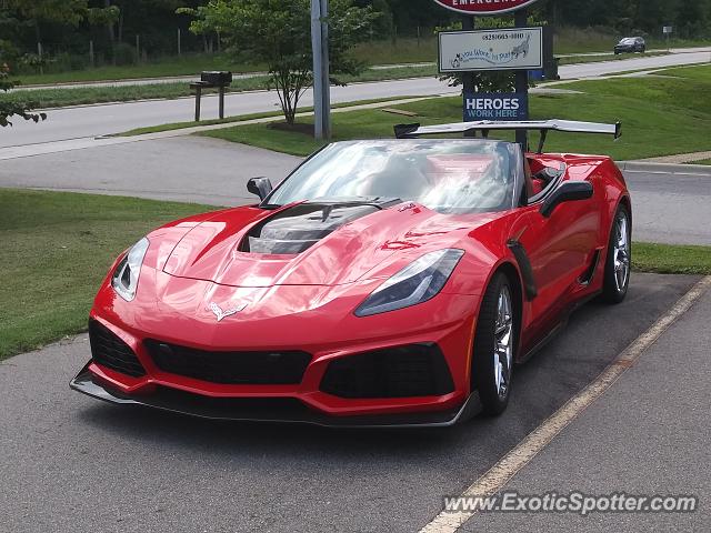 Chevrolet Corvette ZR1 spotted in Asheville, North Carolina