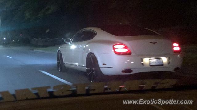 Bentley Continental spotted in Greensboro, North Carolina