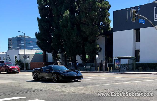 Ferrari SF90 Stradale spotted in Los Angeles, California