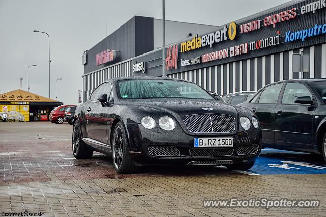 Bentley Continental spotted in Zgorzelec, Poland