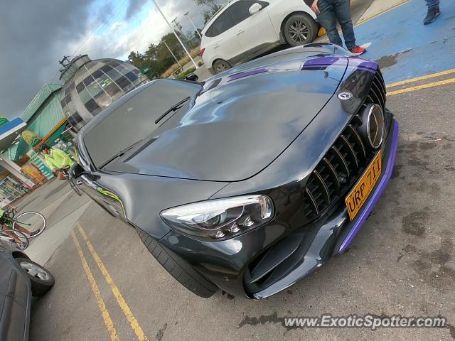 Mercedes AMG GT spotted in Bogota, Colombia
