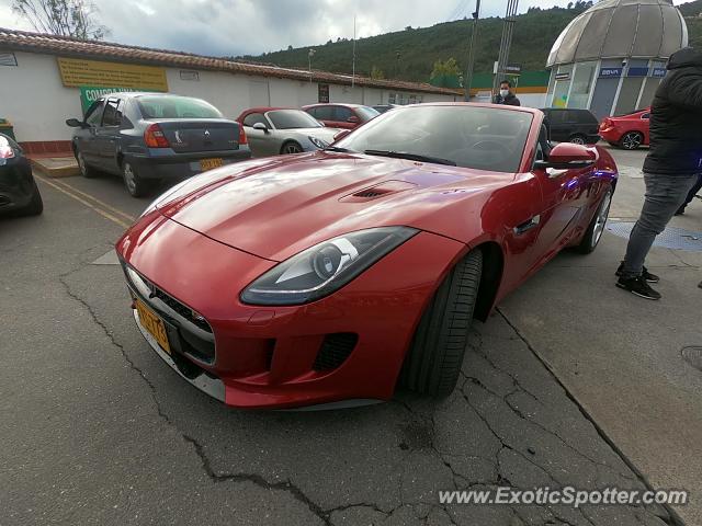 Jaguar F-Type spotted in Bogota, Colombia