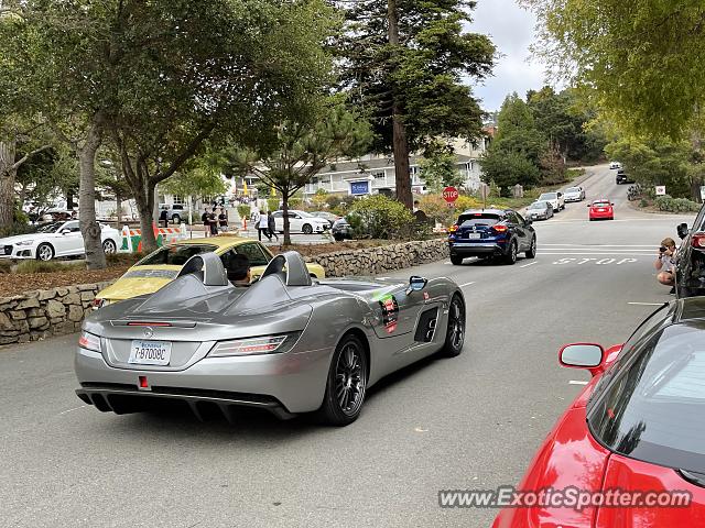 Mercedes SLR spotted in Carmel, California