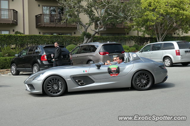 Mercedes SLR spotted in Pebble Beach, California