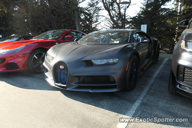 Bugatti Chiron spotted in Monterey, California