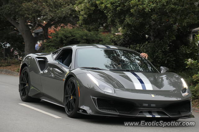 Ferrari 488 GTB spotted in Downtown Carmel, California