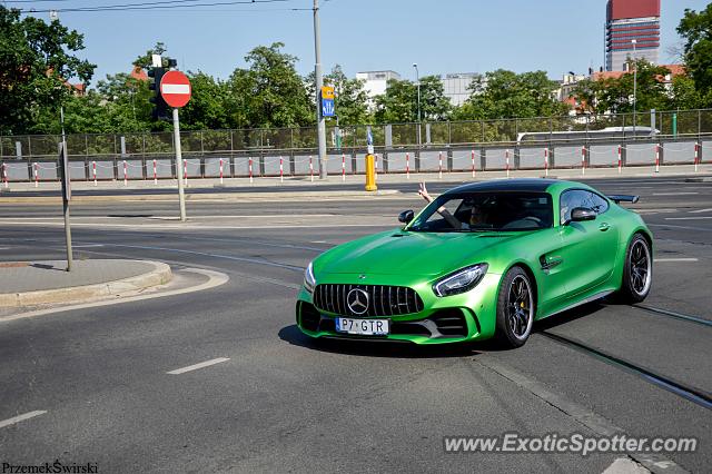 Mercedes AMG GT spotted in Poznan, Poland