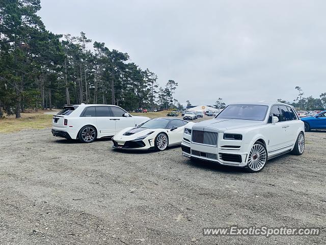 Ferrari F8 Tributo spotted in Pebble Beach, California