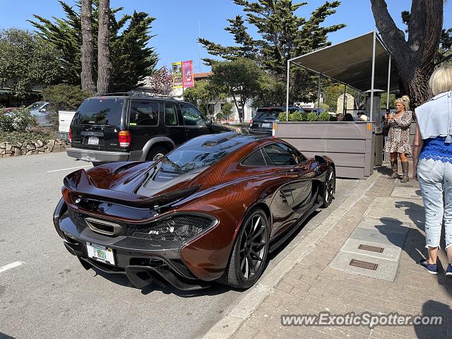 Mclaren P1 spotted in Carmel, California