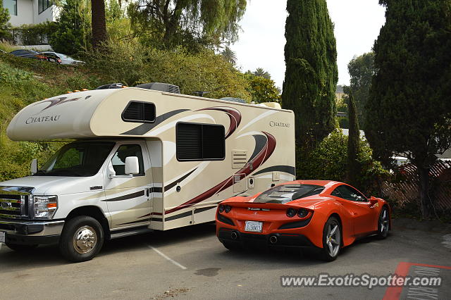 Ferrari F8 Tributo spotted in Los Angeles, California