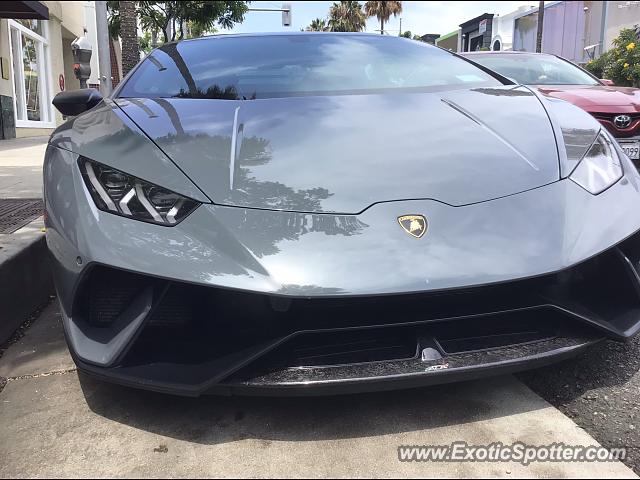 Lamborghini Huracan spotted in Beverly Hills, California