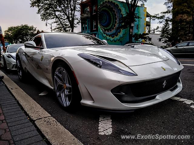 Ferrari 812 Superfast spotted in Somerville, New Jersey
