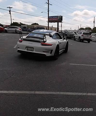 Porsche 911 GT3 spotted in Greenville, South Carolina