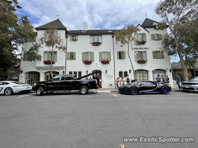 Bugatti Chiron spotted in Carmel, California