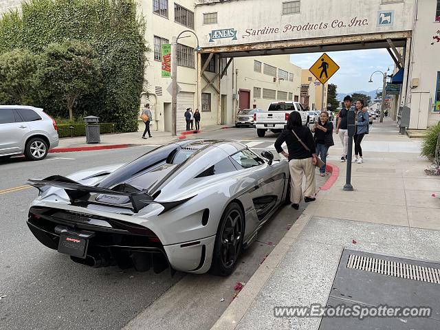Koenigsegg Regera spotted in Monterey, California
