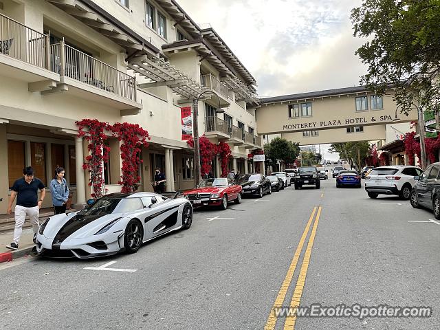 Koenigsegg Regera spotted in Monterey, California