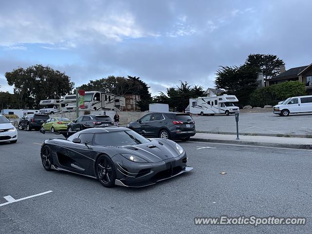 Koenigsegg Agera R spotted in Monterey, California