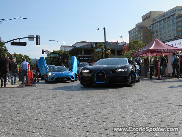 Bugatti Chiron spotted in Monterey, California
