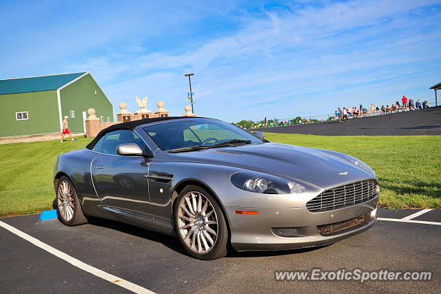 Aston Martin DB9 spotted in Terre Haute, Indiana