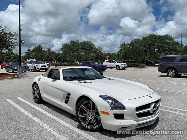 Mercedes SLS AMG spotted in Vero Beach, Florida
