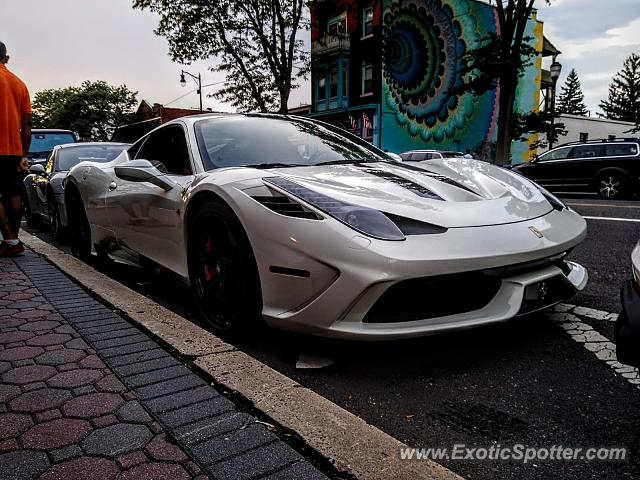 Ferrari 458 Italia spotted in Somerville, New Jersey