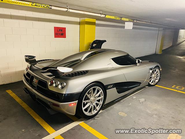 Koenigsegg CCX spotted in Monterey, California